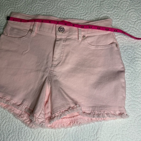 NWT Lilly Pulitzer Pink Jean Shorts size 0 - Picture 6 of 10